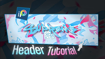How To Make This Candy Style Header On Android | Ibis Paint X Tutorial