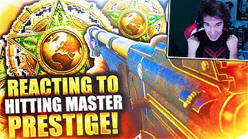 our REACTION to HITTING "PRESTIGE MASTER" in Call of Duty: WWII LIVE (COD WW2 USK Gaming)