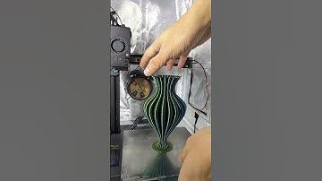 monarch vase by Clockspring Time Lapse on the KINGROON KP3S 3D Printer