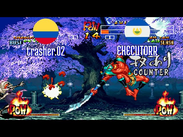 FT3 @samsho4: trasher.02 (CO) vs EXECUTORR (SV) [Samurai Shodown