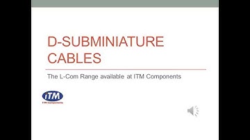 D Subminiature Cables