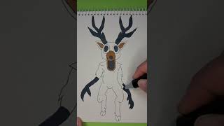 Draw and Color The Deer from 99 Nights in the Forest! 🦌✨#shorts #99nightintheforest #roblox