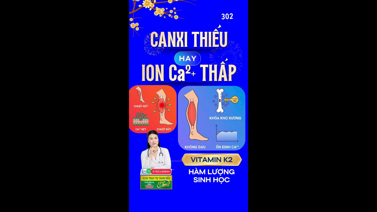 Hay chuột rút Canxi không thiếu, nó đang bị KẸT CỨNG!