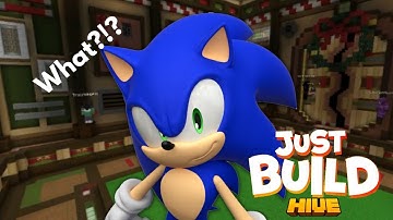 NO FIRST PLACE?!? | Minecraft | The Hive: Just Build (Build Battle)