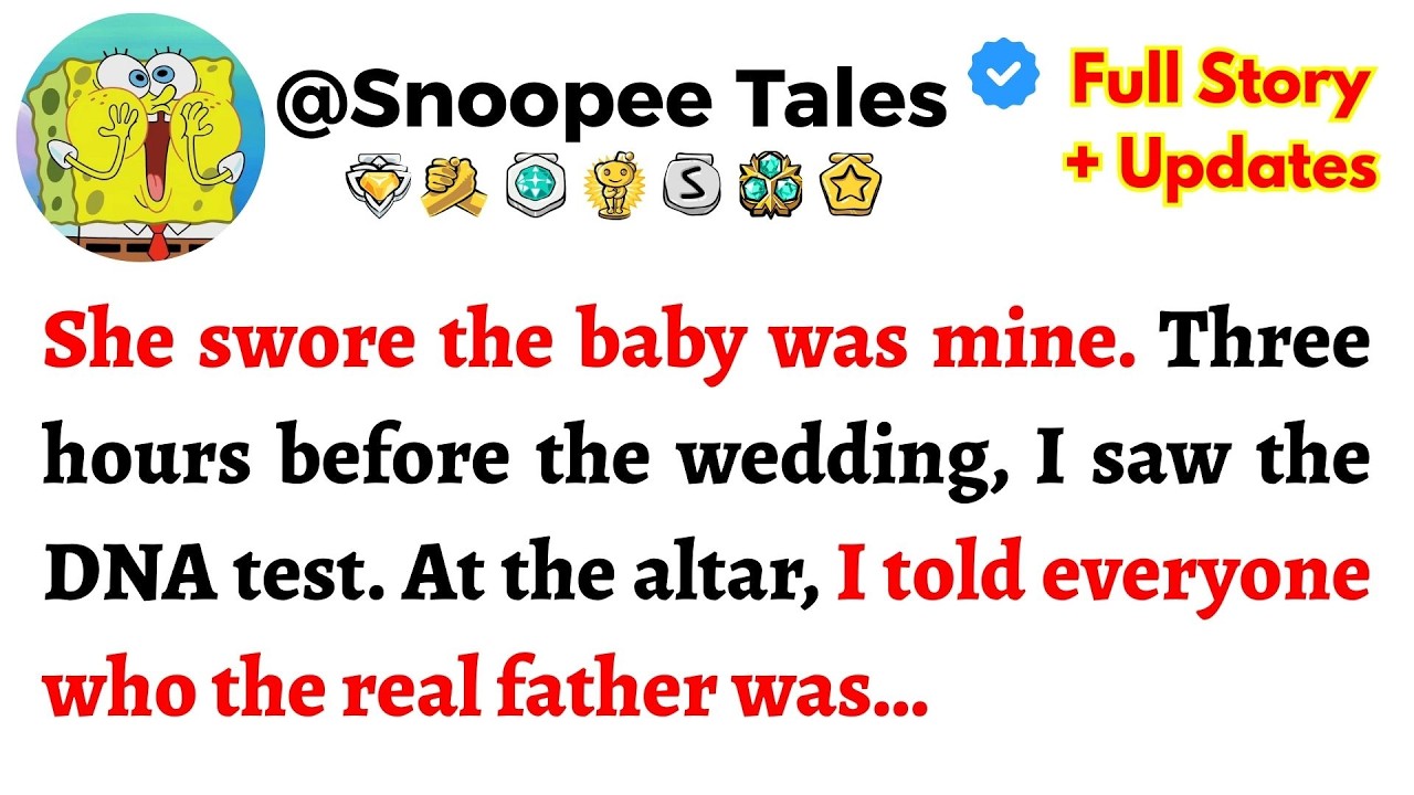 She swore the baby was mine. Three hours before the wedding, I saw the DNA test… - Reddit Stories