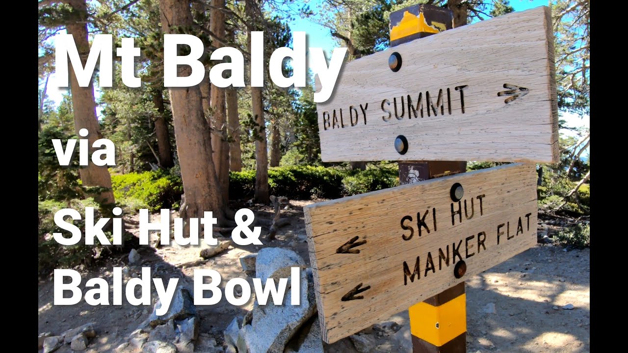 Ambient Hiking: Mt Baldy via Ski Hut & Baldy Bowl 4K, No Music