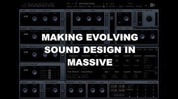 Video Game Sound Design Tutorial - Evolving Sound Design using Performer in Massive
