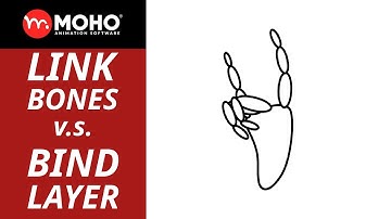 MOHO Pro 14 | Link Bones vs Bind Layer