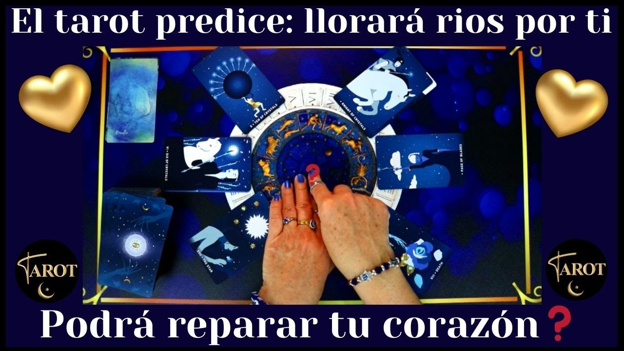 PODRA REPARAR LO QUE TE HIZO❓💙EL TAROT ANUNCIA QUE LLORARA RIOS POR TI -LECTURA DE TAROT AMOR ❤️❤️❤️