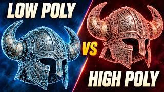 What Is Low Poly vs High Poly?
