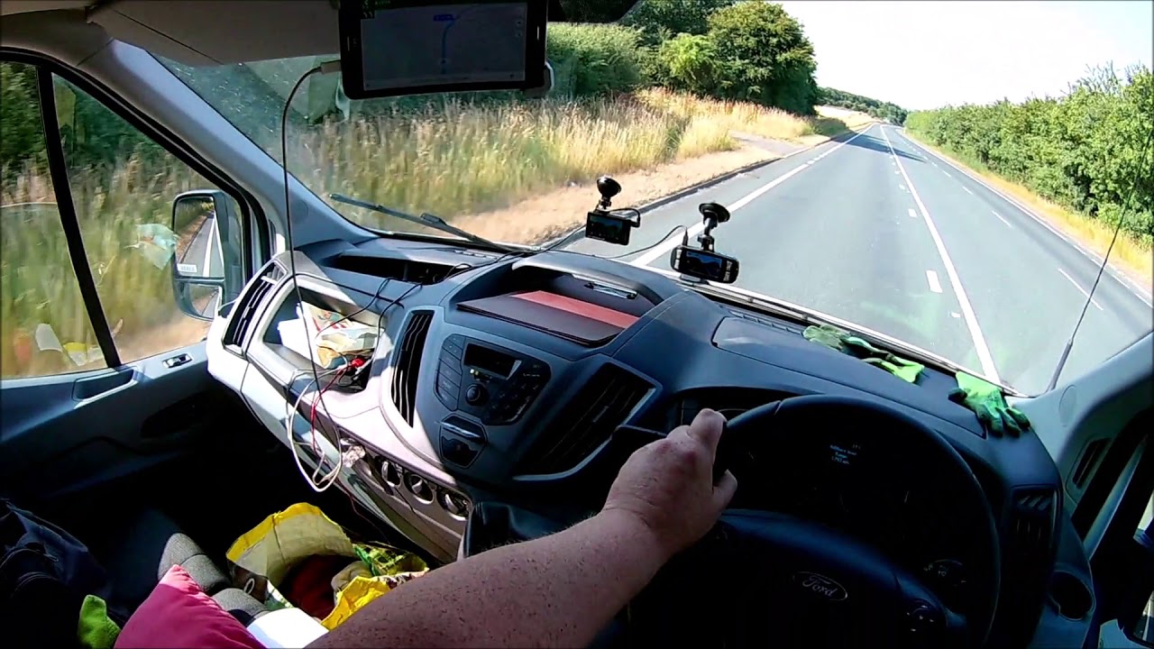 Whitevanman999 : Dash Cam UK Footage #31 - Sunny day driving - POV