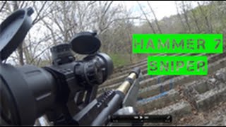 Fsr To The Face. Hammer 7 Ruger Sniper At The Ruins. Pa, Usa- Odyssey Paintball