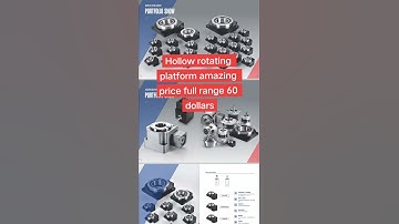 Hollow rotating platform amazing price full range 60 dollars #machine #automob #factory