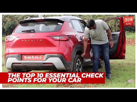 10 important things you should check on your car regularly - YouTube