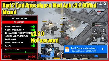 B2b Mod Apk Extinction All Unlocked Apocalypse Unlimited Resources Free Purchase Menu Mediafıre