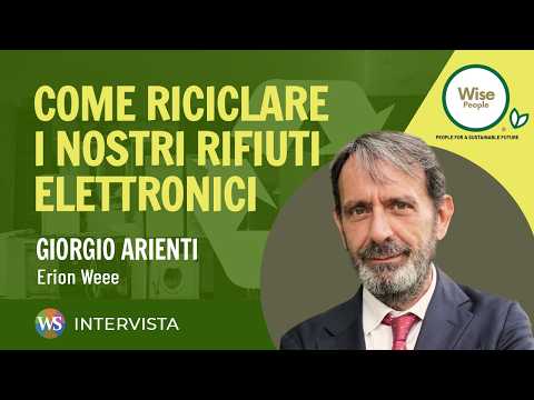 Come smaltire e riciclare i rifiuti elettronici: lo spiega Giorgio Arienti, Dg di Erion Weee