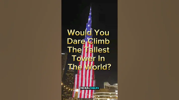 Only 8 PEOPLE Have Reached The TOP Of The TALLEST Tower In The World! #shorts #wow   #crazy