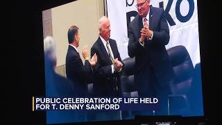 Public celebration of life held for T. Denny Sanford