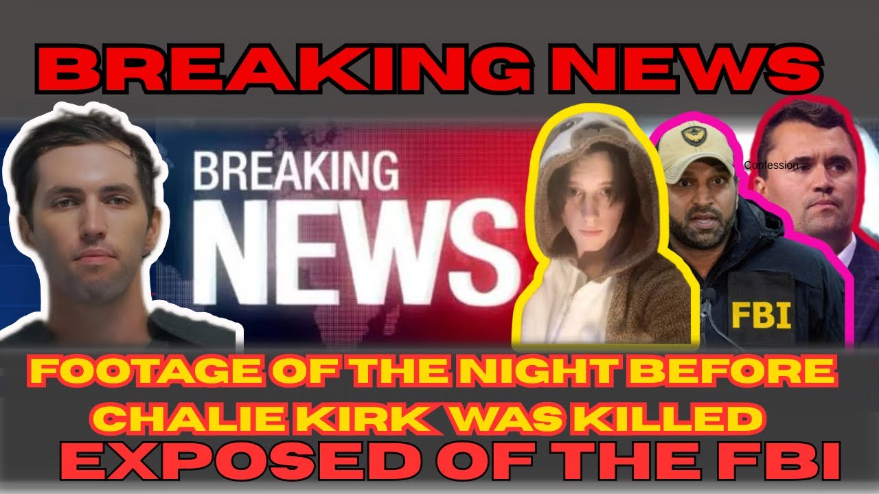 JUST IN: TYLER ROBINSON IS INNOCENT-SHOCKING REPORT SUGGESTS HE'S NOT THE REAL SHOOTER Charlie Kirk 