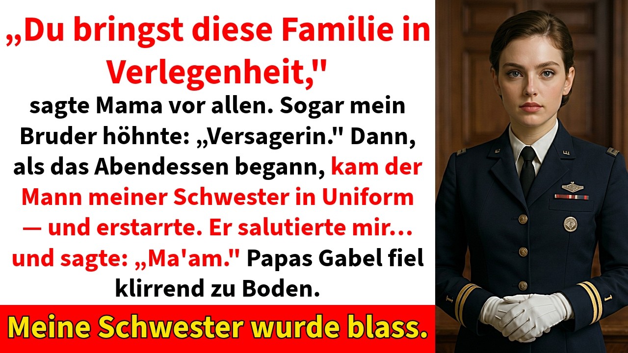 „Sie nannten mich nutzlos — bis ein Navy Commander vor allen salutierte | Wahre Geschichte"