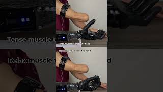 Why it is so easy to use THIS HAND! #disability #prosthetics #bionics #robot #reviews #shorts