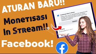 Monetisasi Iklan In Stream Facebook 2024 ! Ada Pembaruan Baru Buat Creator FB