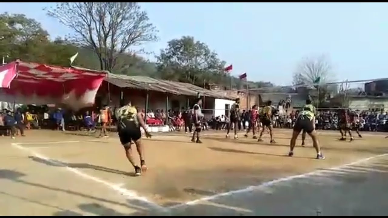 Babak Club Vs 20th Punjab Rajiment volleyball match at Kangra