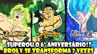 GOGETA ULTRA e BROLY LR: ARREPIEI COM O MELHOR PERSONAGEM DA HISTÓRIA DO DRAGON BALL LEGENDS