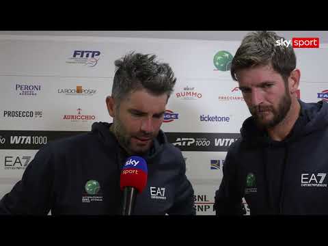 Video Le parole di BOLELLI e VAVASSORI dopo la finale raggiunta a Roma