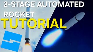Celebrity 2-Stage Automated Rocket | Roblox Studio Tutorial Wealth
