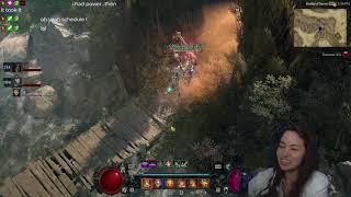 [Diablo IV Warlock] P300 Hellfire, Burning Scream Shenanigans #DiabloPartner