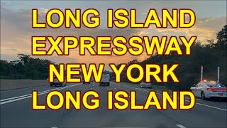 NEW YORK 👍💖| LONG ISLAND EXPRESSWAY | LONG ISLAND | DRIVING CINEMATIC VIEW | REVIEW BY NEW YORK