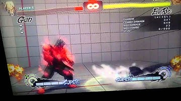 Evil Ryu Ublockable on Gen of a Back Throw AE2012