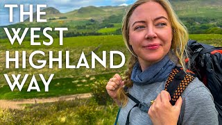 Travel vlog - SCOTLAND'S WEST HIGHLAND WAY (unexpected challenges on our first day)