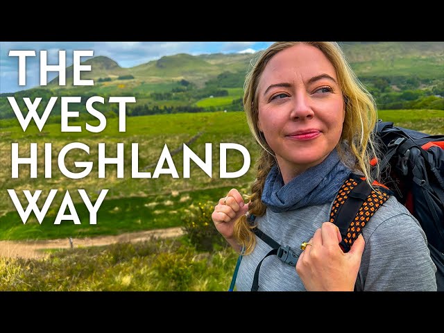 Travel vlog - SCOTLAND'S WEST HIGHLAND WAY (unexpected challenges on our first day)