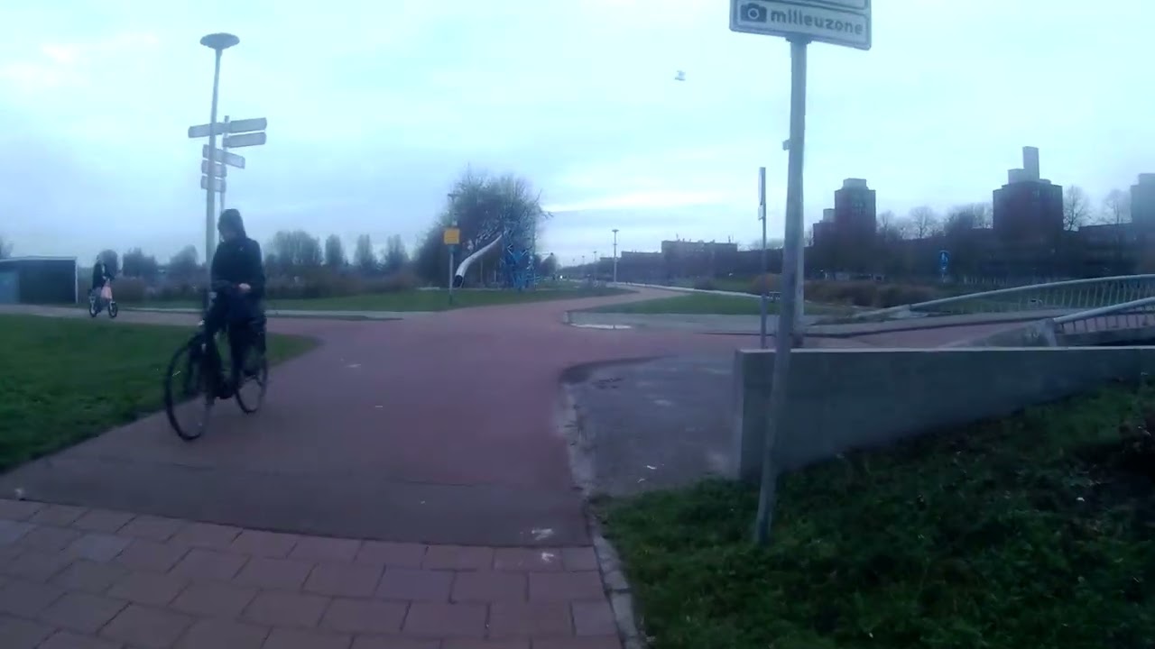 Korte fiets route door ypenburg 