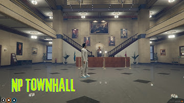 NP Townhall FiveM MLO: A Hub of Innovation | Mods, Maps, Interior, and Ymap Showcase!