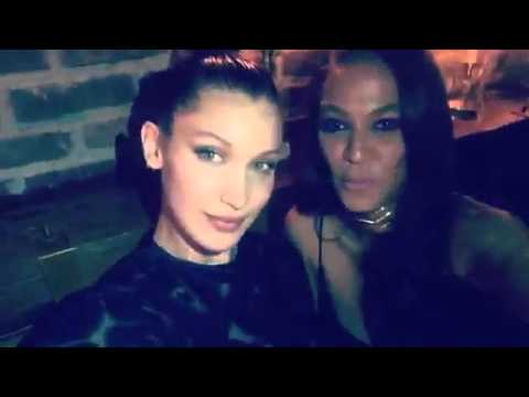 Bella Hadid Joan Smalls Snapchat
