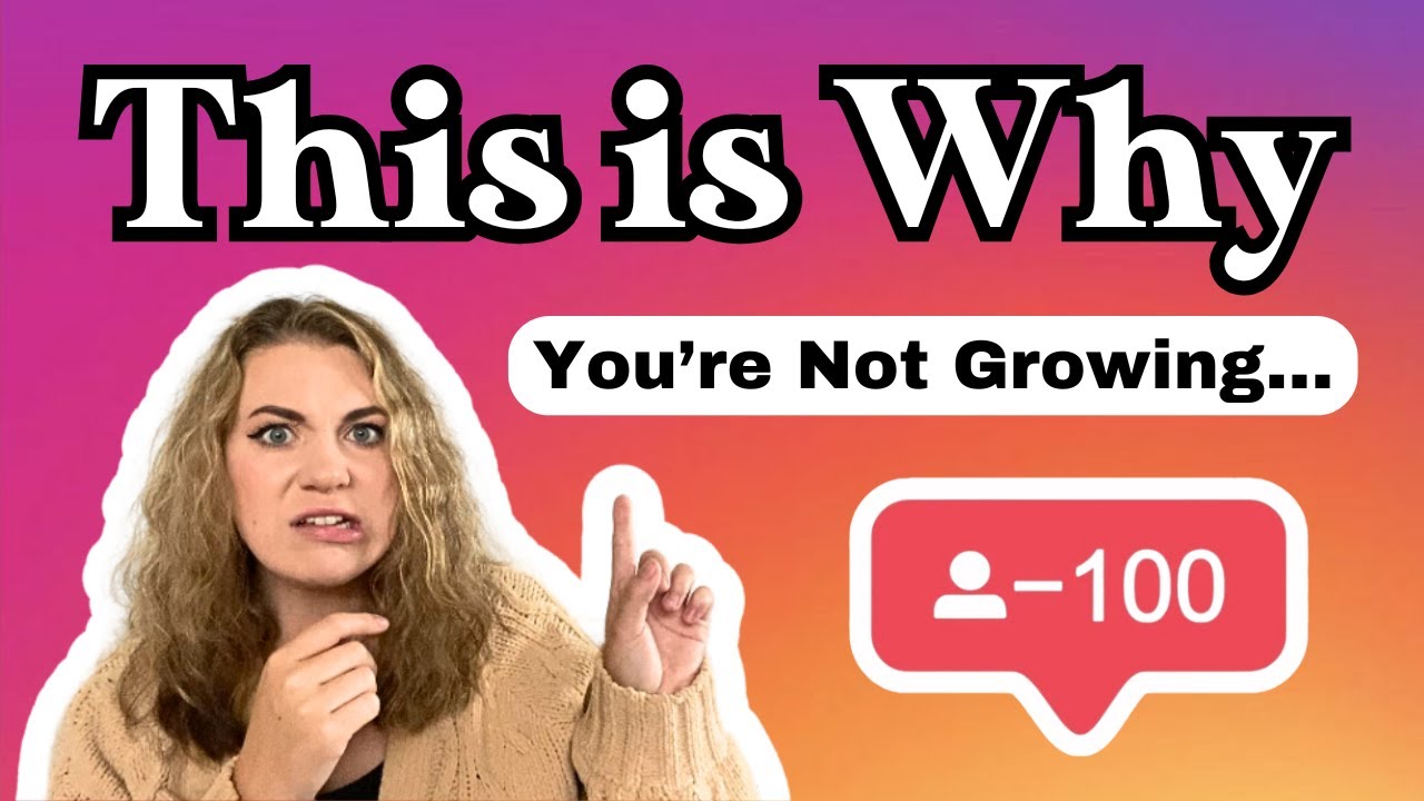 5 причин, по которым ваш Instagram не растёт | Советы по маркетингу для авторов