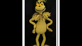 A Very Grinch Inspired Doll Free Crochet Pattern - Full Walkthrough
