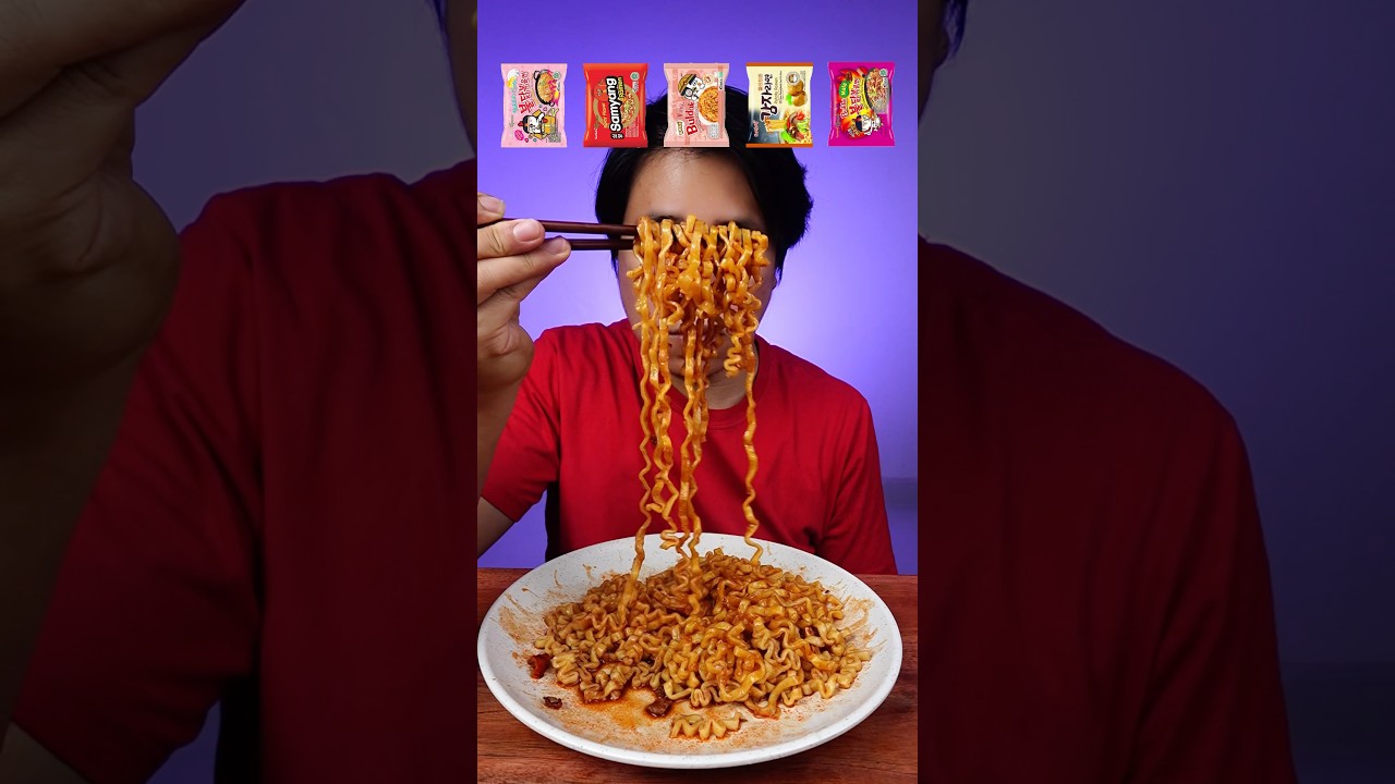 MAKAN BERBAGAI VARIAN MIE SAMYANG PART.3