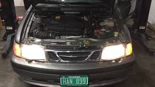 2002 Saab 9-3 engine replacement