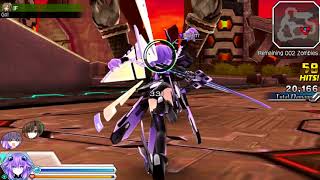MegaTagmension Blanc + Neptune vs Zombies [PC] - Neptune / Purple Heart Gameplay