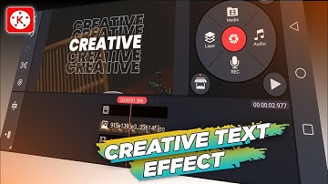 Create A Simple But Professional Text Animation In Kinemaster | Kinemaster New Text Animation