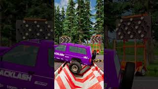 Taco Van & Off-Roaders vs The Deadly Gap! 🌮🔗 | BeamNG.drive
