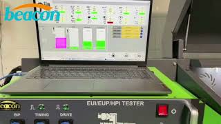 EUS1800 EUI EUP Injector Solenoid Piezo Injector Diesel Tester Common Rail Pump Calibration Machine