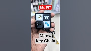 Meow Key Chain in Mr. DIY, Unique Keyboard Fidget Clicker Toy for Stress Relief | #gadgets #fun #cat