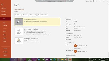 How to Encrypt and Decrypt Password on PowerPoint File in Bangla