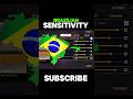 Brazil Player Sensitivity Settings Dpi Sensi Shorts Freefire Settings Shortsfeed 