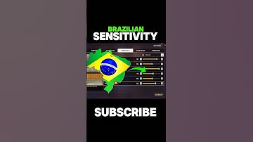Brazil 🇧🇷 Player Sensitivity Settings Dpi+Sensi 📲⚙️✅#shorts​ #freefire​ #settings​ #shortsfeed​